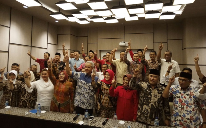 Deklarasi dukungan Kepala Daerah Jawa Tengah terhadap pasangan Jokowi-Ma'ruf