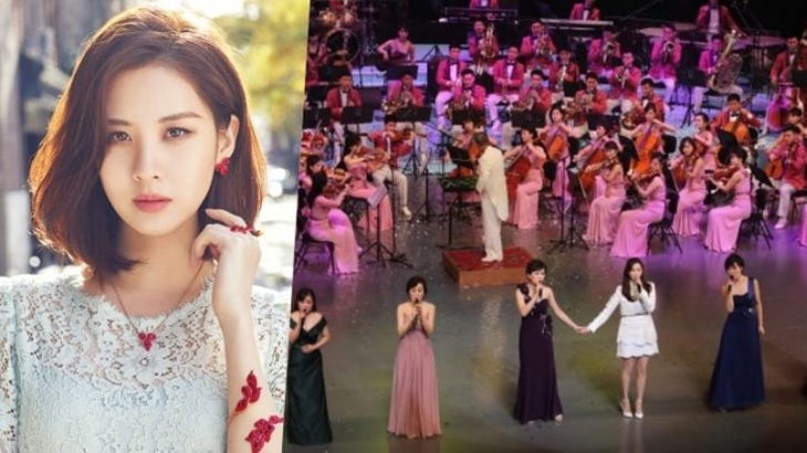 Hangatnya Penampilan Seohyun Girls Generation dengan Ansamble Musik Korea Utara 