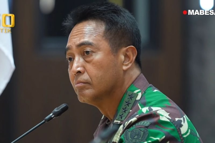 Kasad Jenderal TNI Andika Perkasa. (ANTARA/HO-TNI AD)
