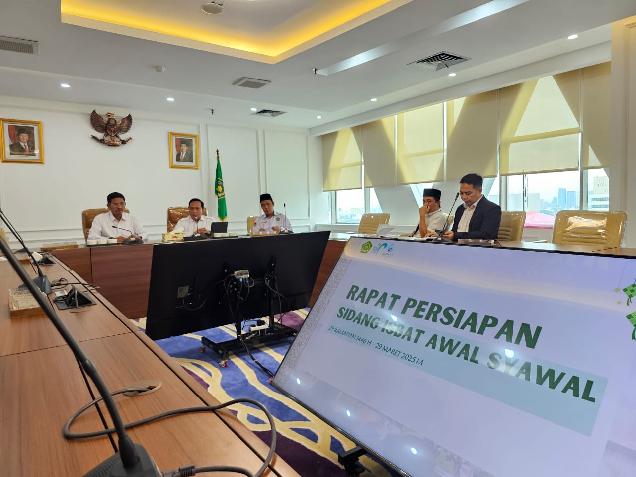 Kemenag Gelar Sidang Isbat Penetapan Idul Fitri 1446 H pada 29 Maret 2025