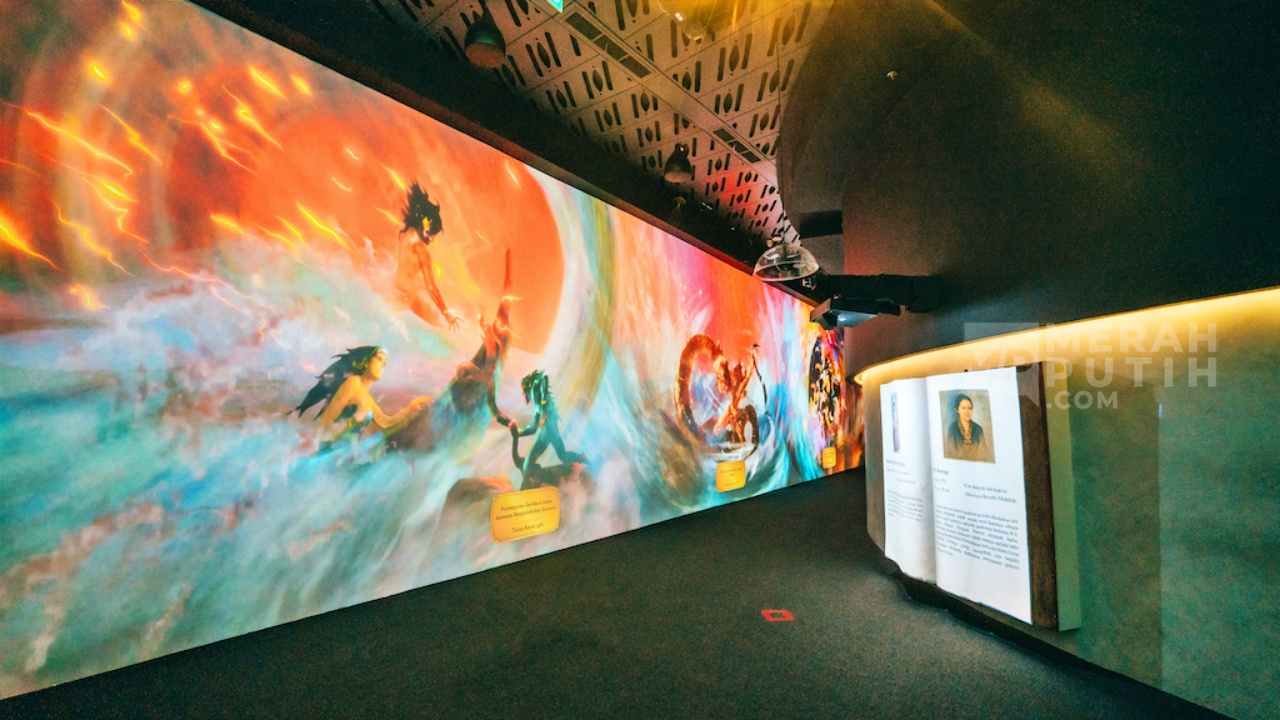 Menikmati 14 Karya Imersif Digital dalam Pameran 'Indonesia Dalam Sketsa: Basoeki Abdullah'