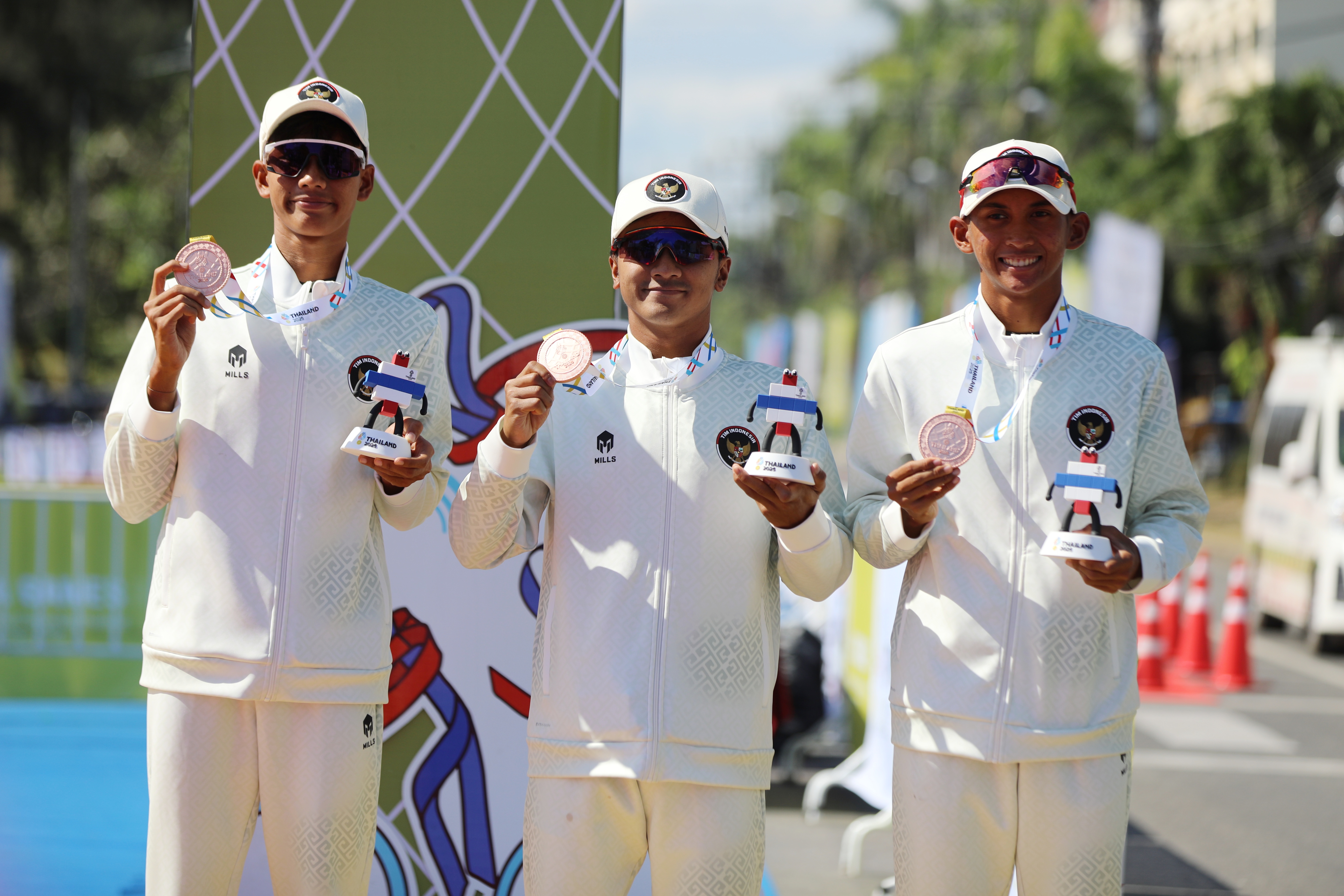 SEA Games 2025 Thailand: Triathlon Indonesia Raih Medali Perunggu Nomor Men's Team Relay