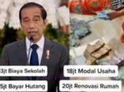 [HOAKS atau FAKTA]: Jokowi Bagikan Puluhan Juta Rupiah Lewat WhatsApp
