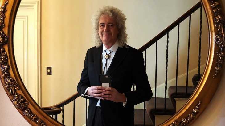 Brian May (Sumber: Instagram/brianmayforreal)