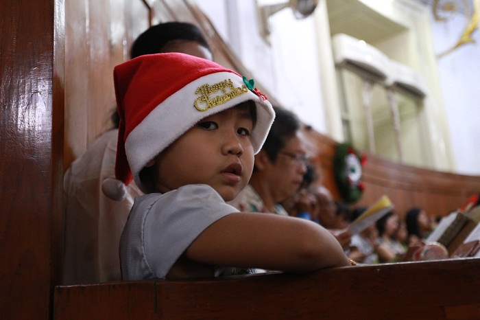 Misa malam Natal di Gereja Immanuel Jakarta. (Foto: MerahPutih/Rizki Fitrianto)