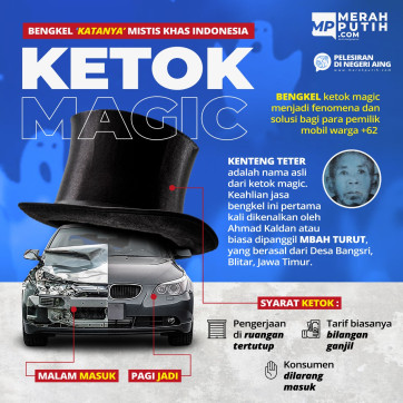 Bengkel 'Katanya' Mistis Khas Indonesia: Ketok Magic