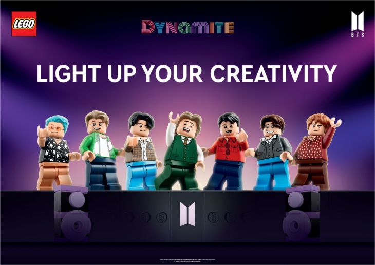 LEGO Rilis Set Ideas Konser BTS