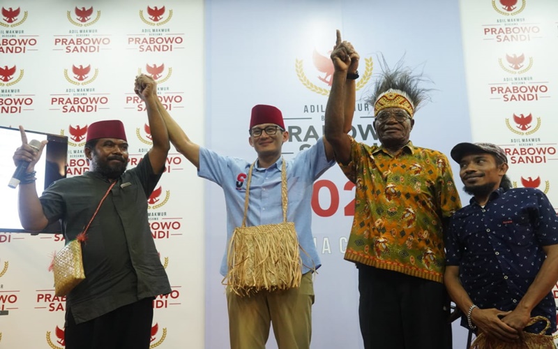 Penasihat 7 Kepala Suku Papua Barat: Tekad Kami Bulat Menangkan Prabowo-Sandi!