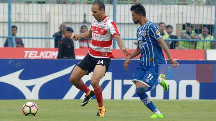 Madura United v Persiba Balikpapan. (Foto: PT LIB)