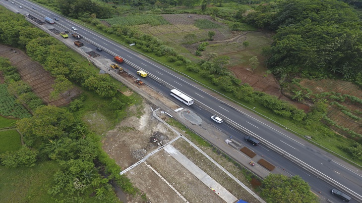 Persiapan jalan tol