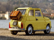 Lucu! Lego Luncurkan Mobil Fiat 500F Klasik Sangat Detail