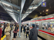1,5 Juta Penumpang KRL-LRT Nikmati Tarif Rp 1 Saat Pelantikan Prabowo