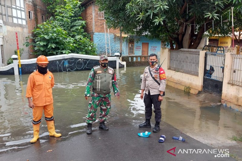 Banjir di Jakarta. (Foto: Antara)