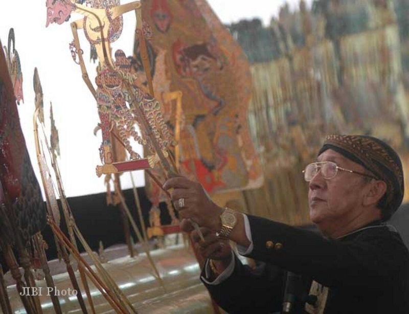 Dalang Ki Manteb. (Foto: MP/Ismail)