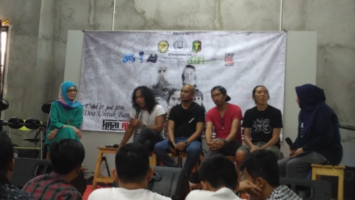 Bersama Polri, Slank Peringati Hari Anti Narkoba Internasional