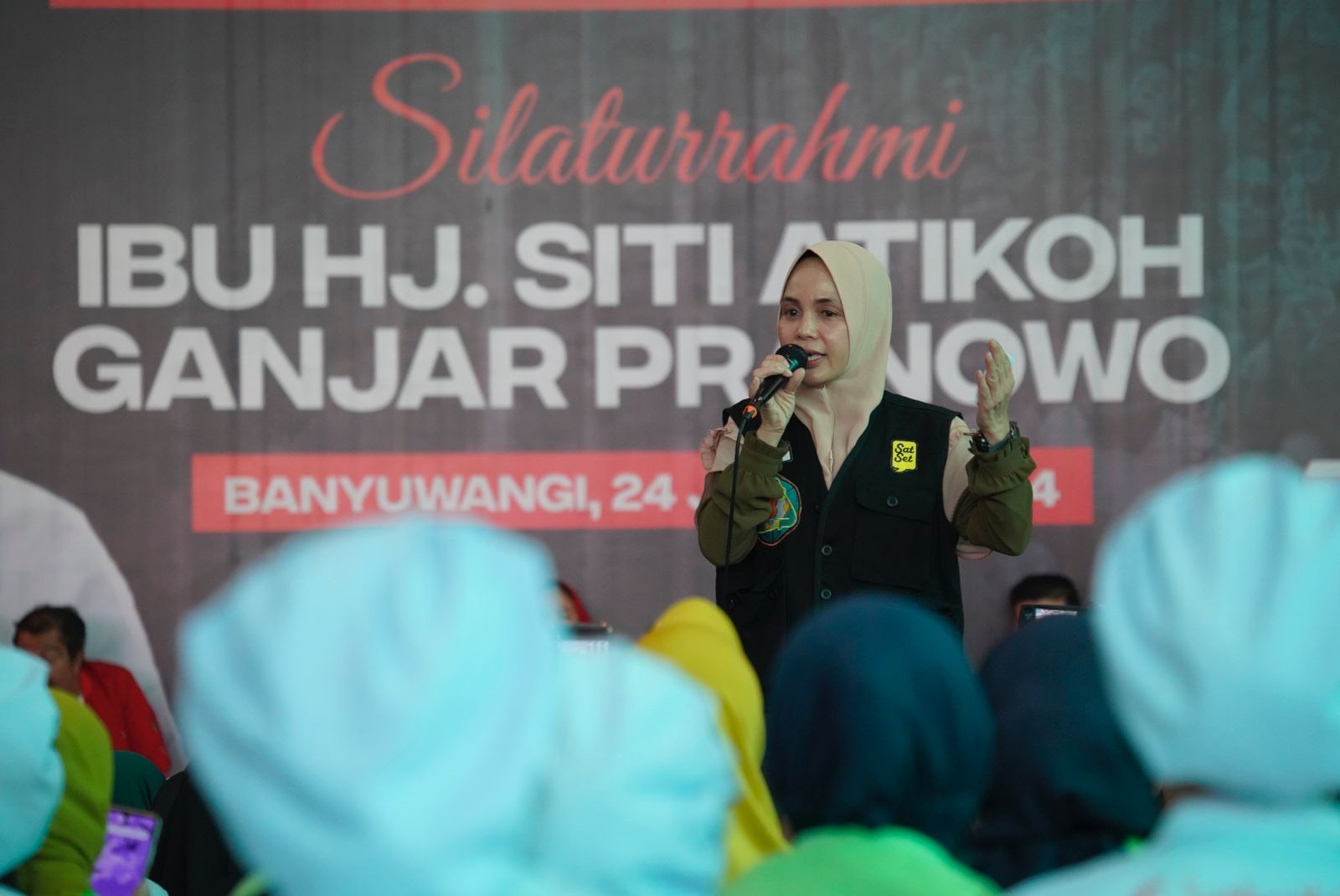 Siti Atikoh: Ganjar-Mahfud Akan Fokus untuk Stabilkan Harga Bahan Pokok