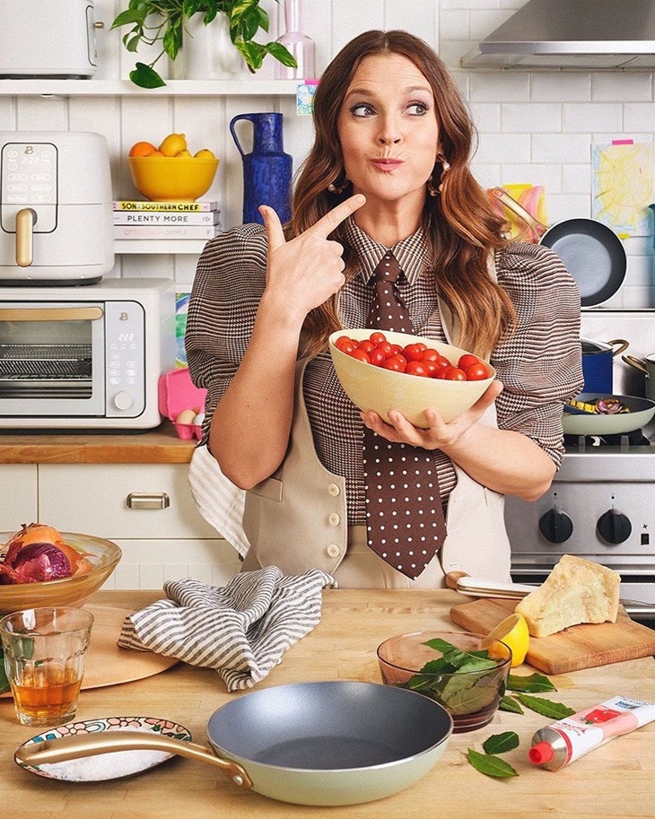 Tips Diet Nabati ala Aktris Drew Barrymore