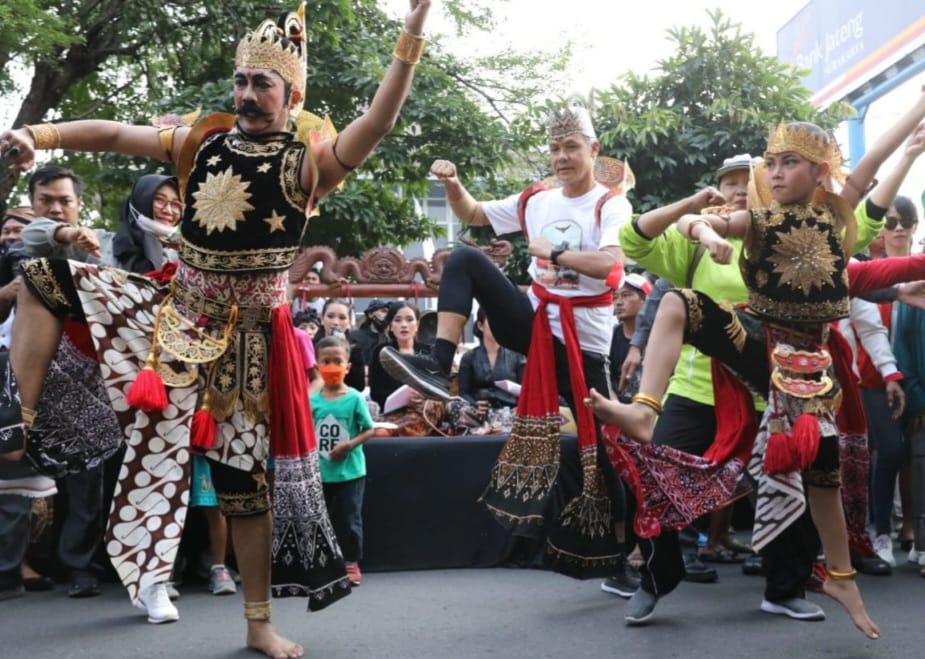 Tari Gatotkaca dan Gending Pancasila Warnai Peringatan Bulan Bung Karno di Solo