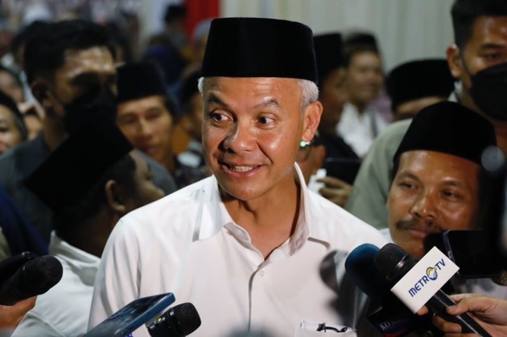 Ganjar Punya Target Menang 60 Persen di Jawa Timur