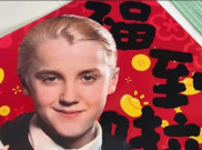 Foto Draco Malfoy Jadi Icon  Tahun Baru Imlek 2026 di China