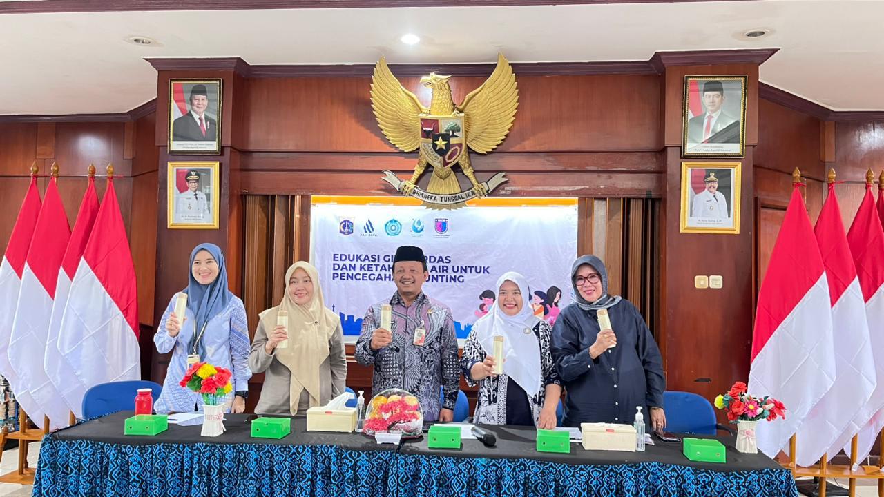 PAM Jaya Gencarkan Program Pencegahan Stunting Lewat Edukasi Gizi dan Air Bersih