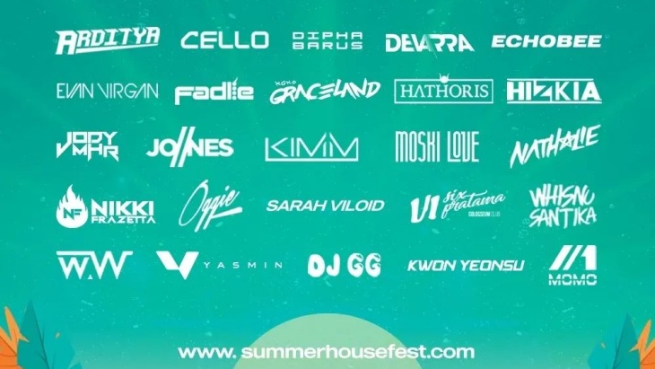 Puluhan DJ Siap Ramaikan Summer House Festival 2023