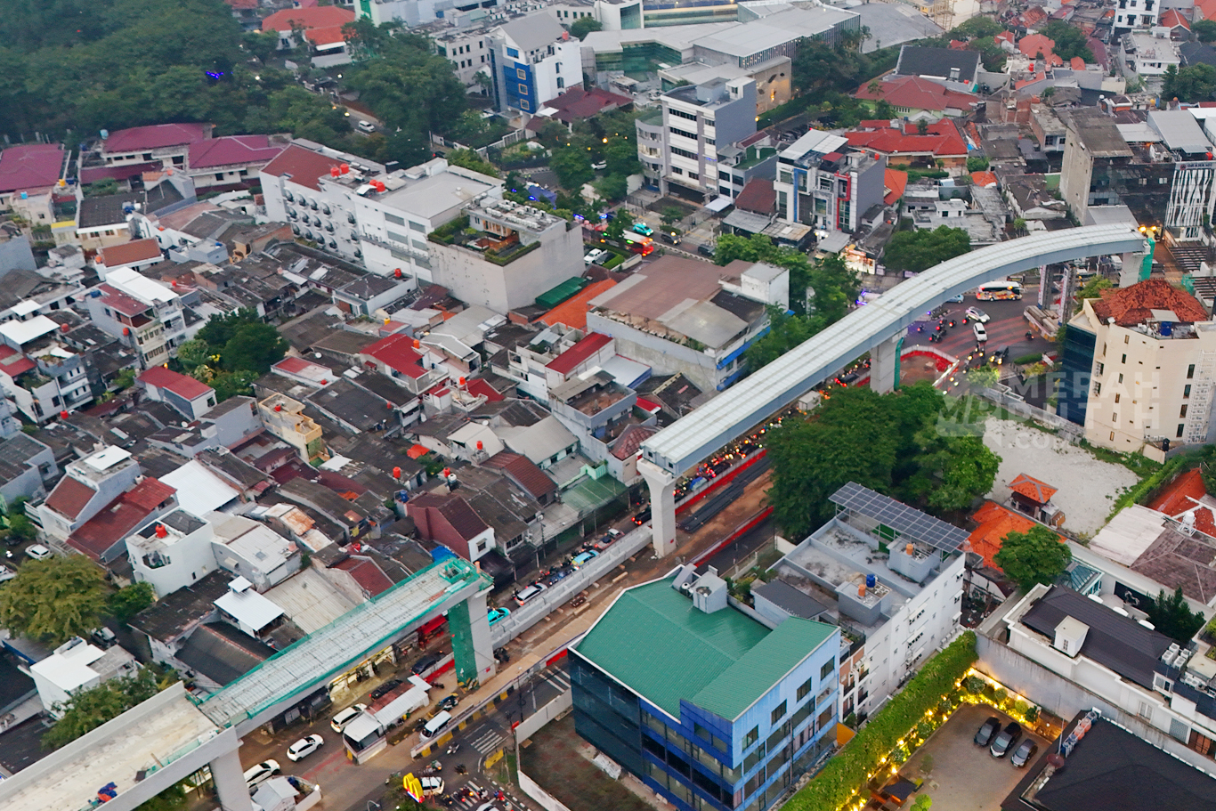Menilik Progres Proyek Pembangunan LRT Velodrome-Manggarai Capai 50,04 Persen di Jakarta