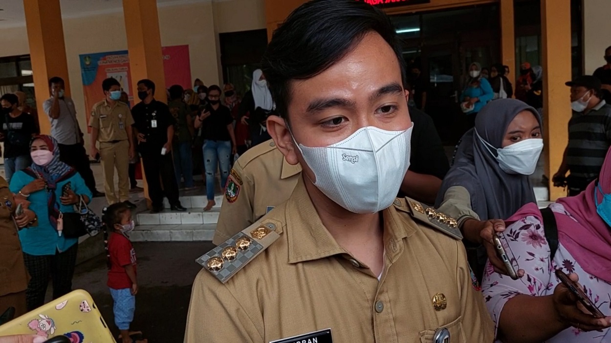 Wali Kota Solo, Gibran Rakabuming Raka, Senin (8/10). (MP/Ismail)