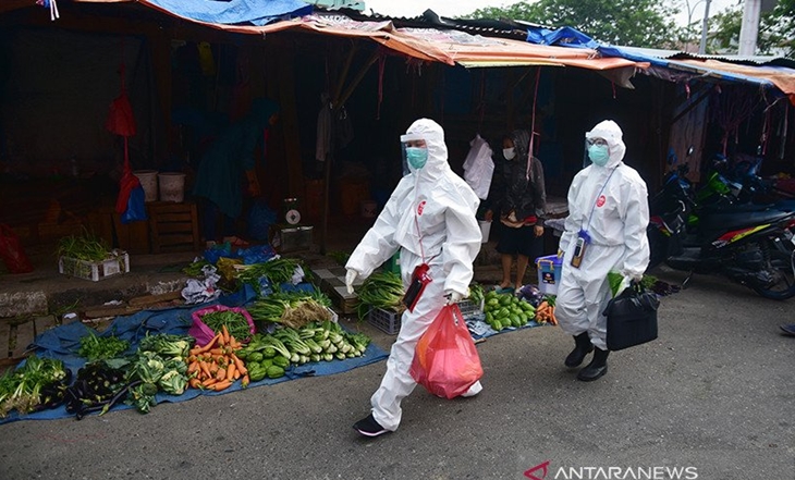 IKAPPI: 768 Pedagang Pasar Positif COVID-19 di Seluruh Indonesia