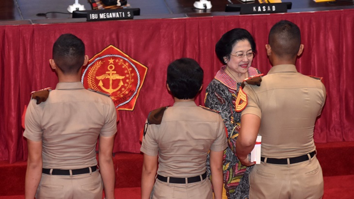 Megawati Ajak Taruna Akmil Resapi Nilai-nilai Pancasila