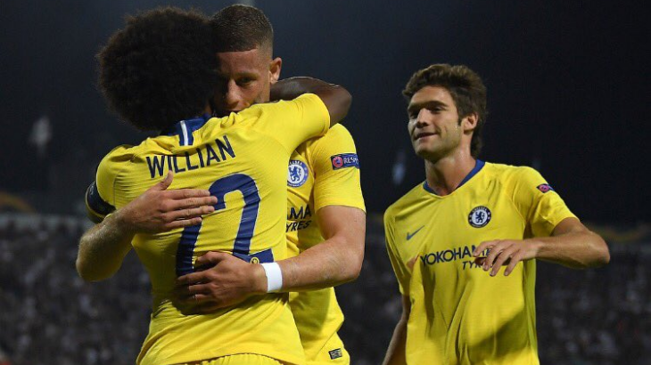 Hasil Pertandingan Liga Europa: Arsenal Pesta Gol, Chelsea dan AC Milan Menang Tipis