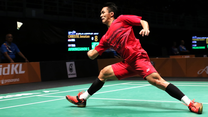 Jonatan Lewati Laga Perdana Susah Payah