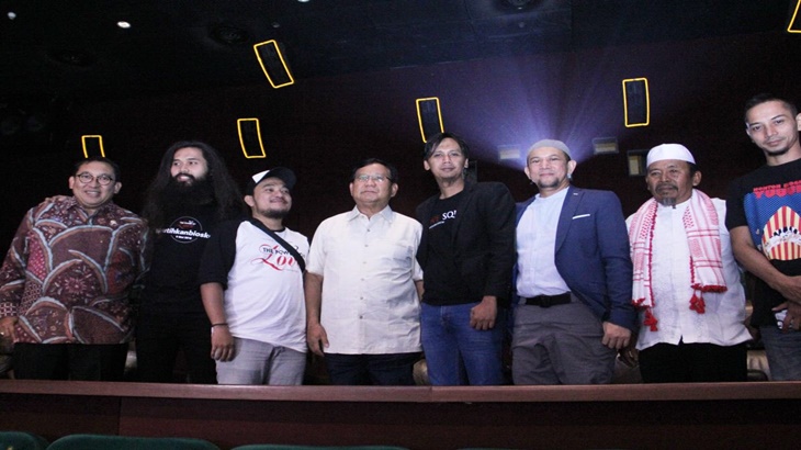 Prabowo Wajibkan Semua Kader Gerindra Nonton Film 212 The Power of Love