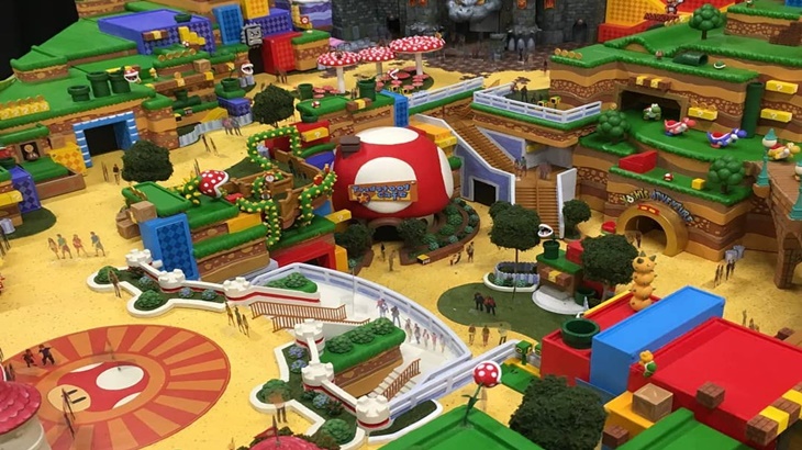 Dunia Mario Bros di World Universal Studios Jepang