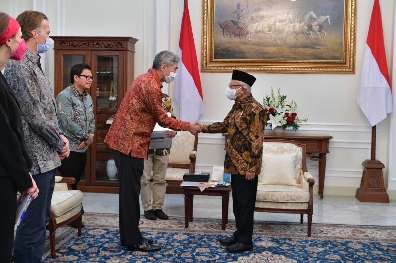 Temui Wapres Ma'ruf Amin, Dubes AS Konfirmasi Kehadiran Joe Biden di G20