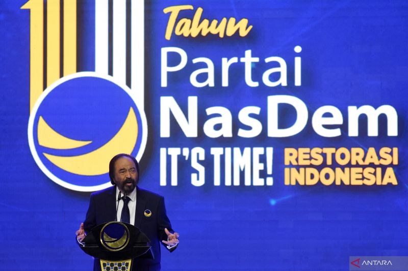 Surya Paloh Perintahkan Fraksi NasDem DPR Satu Komando Dukung Semua Program Jokowi