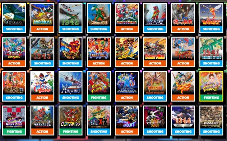 32 Game Retro CAPCOM Pindah ke Nintendo Switch