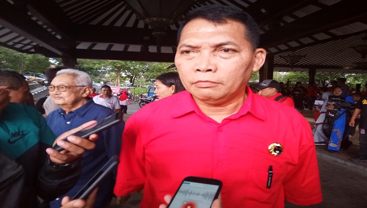 Bakal cawawali dari PDIP Teguh Prakosa. (MP/Ismail)