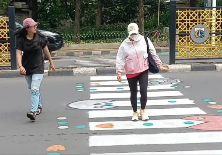 Pemprov DKI Jakarta Kebut Penataan Zebra Cross Tebet, 2 Titik Sudah Rampung