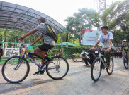 Aksi Solidaritas Ride To Ekologi Dorong Kemenhut Tangani Karhulta