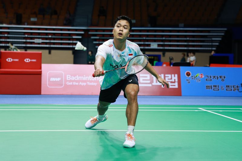 Lolos ke 16 Besar Korea Open 2025, Anthony Sinisuka Ginting Bersyukur Lewati Masa-masa Sulit