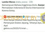 [HOAKS atau FAKTA]: Jawaban Ganjar Pranowo Tidak Nyambung saat Ditanya Dubes Jepang