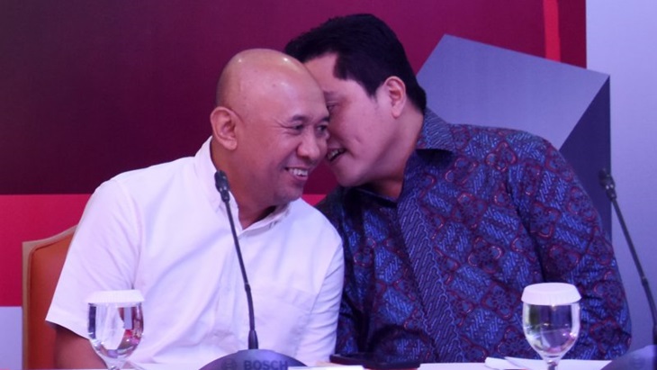 Erick Thohir Bantah Pertemuannya dengan JK Bahas Kabinet Kerja