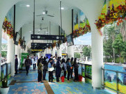 Halte Transjakarta Disulap Bergaya Seni Lukis Monet dan Van Gogh