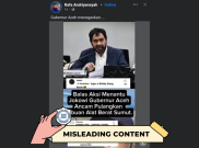 [HOAKS atau FAKTA]: Balas Tindakan Bobby, Gubernur Aceh Pulangkan Ribuan Alat Berat Milik Pengusaha Sumut
