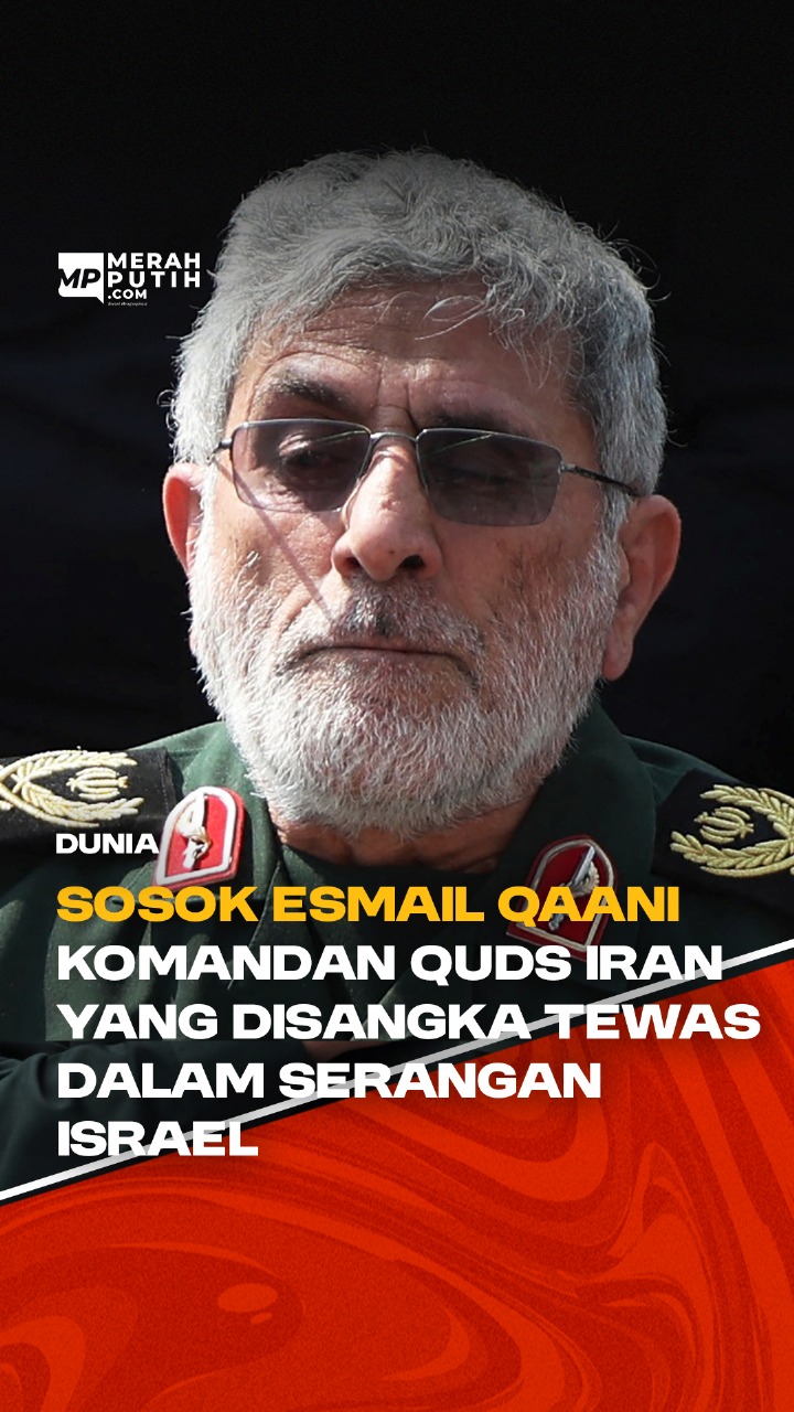 Sosok Esmail Qaani Komandan Quds Iran yang Disangka Tewas dalam Serangan Israel