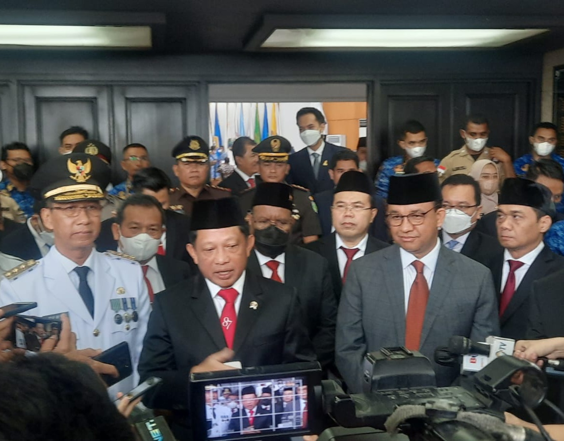 Pesan Menteri Tito ke Heru Budi: Bersama Hadapi Krisis Global dan Pemilu 2024