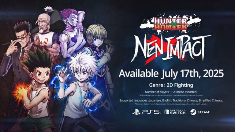 Hunter x Hunter: Nen x Impact Siap Rilis, Hadirkan Karakter DLC Baru