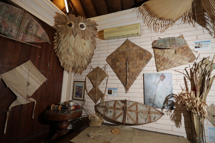 Museum Layang-layang, terletak di Jalan H Kamang, Pondok Labu, Jakarta Selatan. (Foto: MP/Muchammad Yani)