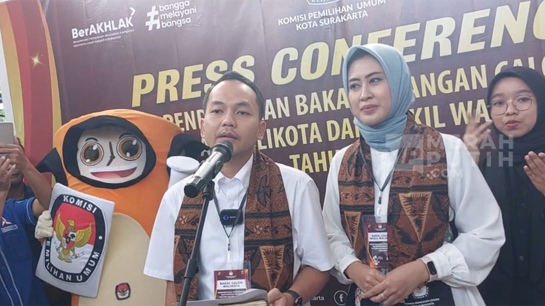 Maju Pilkada Solo, Respati-Astrid Janji Lanjutkan Program Gibran
